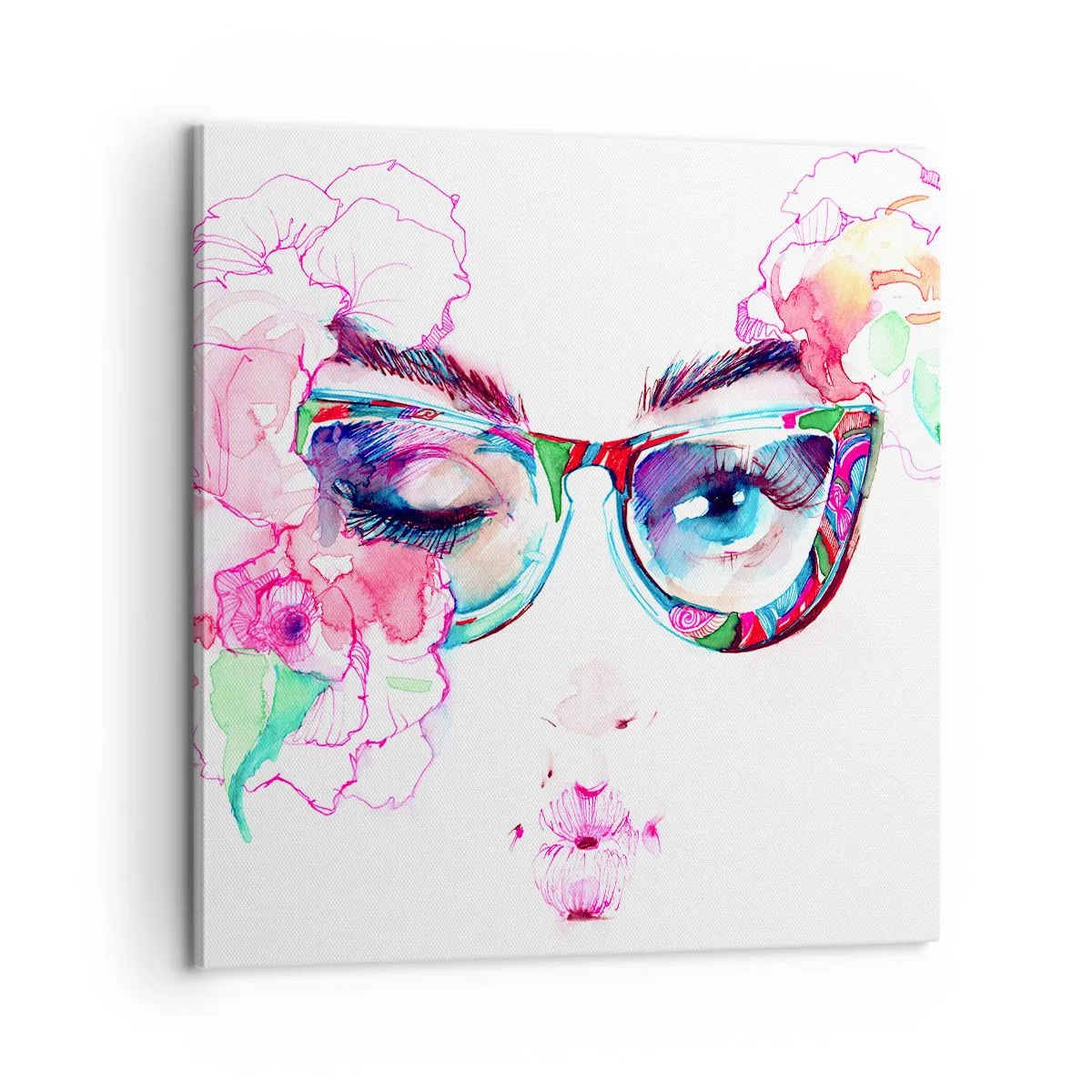 Canvas picture - Tempting Promise - 60x60 cm