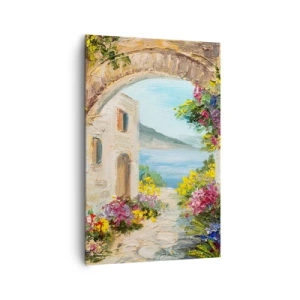 Canvas picture - Charm of a Sea Province - 80x120 cm
