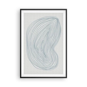 Poster in black frame - Smile of a Drop - 61x91 cm