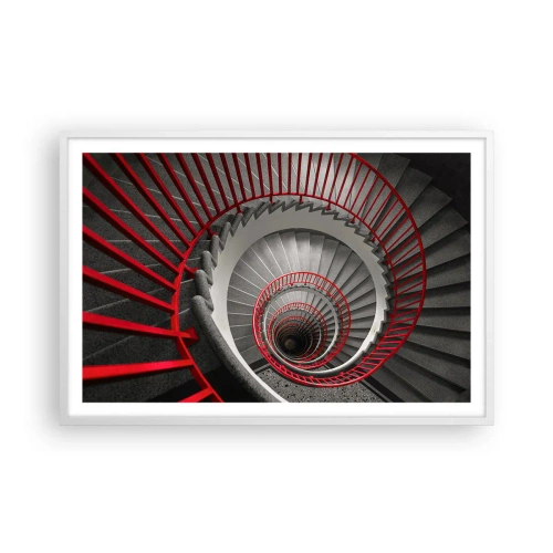 Poster in white frmae - Games of Architecture - 91x61 cm