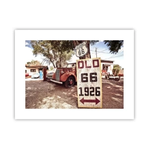 Poster - Legend of an American Province - 40x30 cm