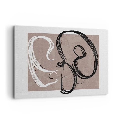 Canvas picture - Composition -In Search of Completeness - 100x70 cm