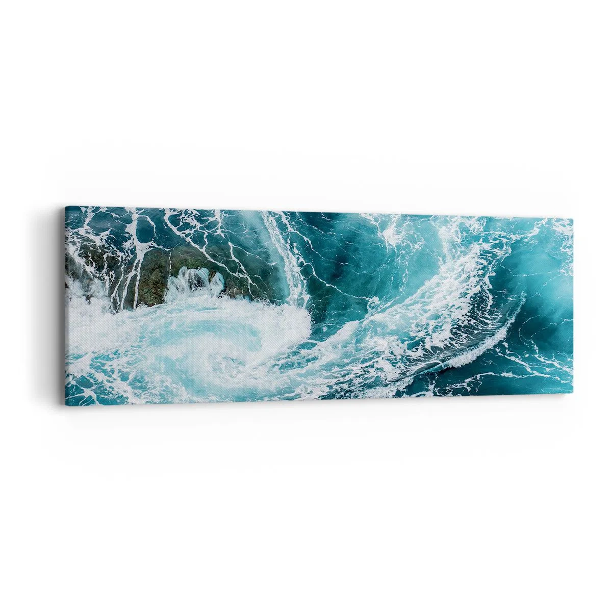 Canvas picture - Gate to the Earth's Interior - 90x30 cm