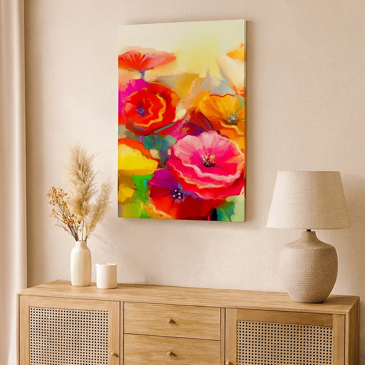 Canvas picture - Not Only Red - 50x70 cm