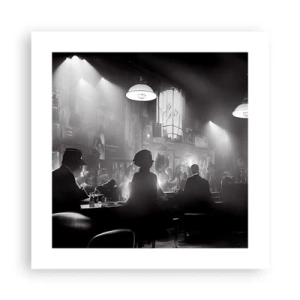 Poster - In Jazz Ambiance - 40x40 cm
