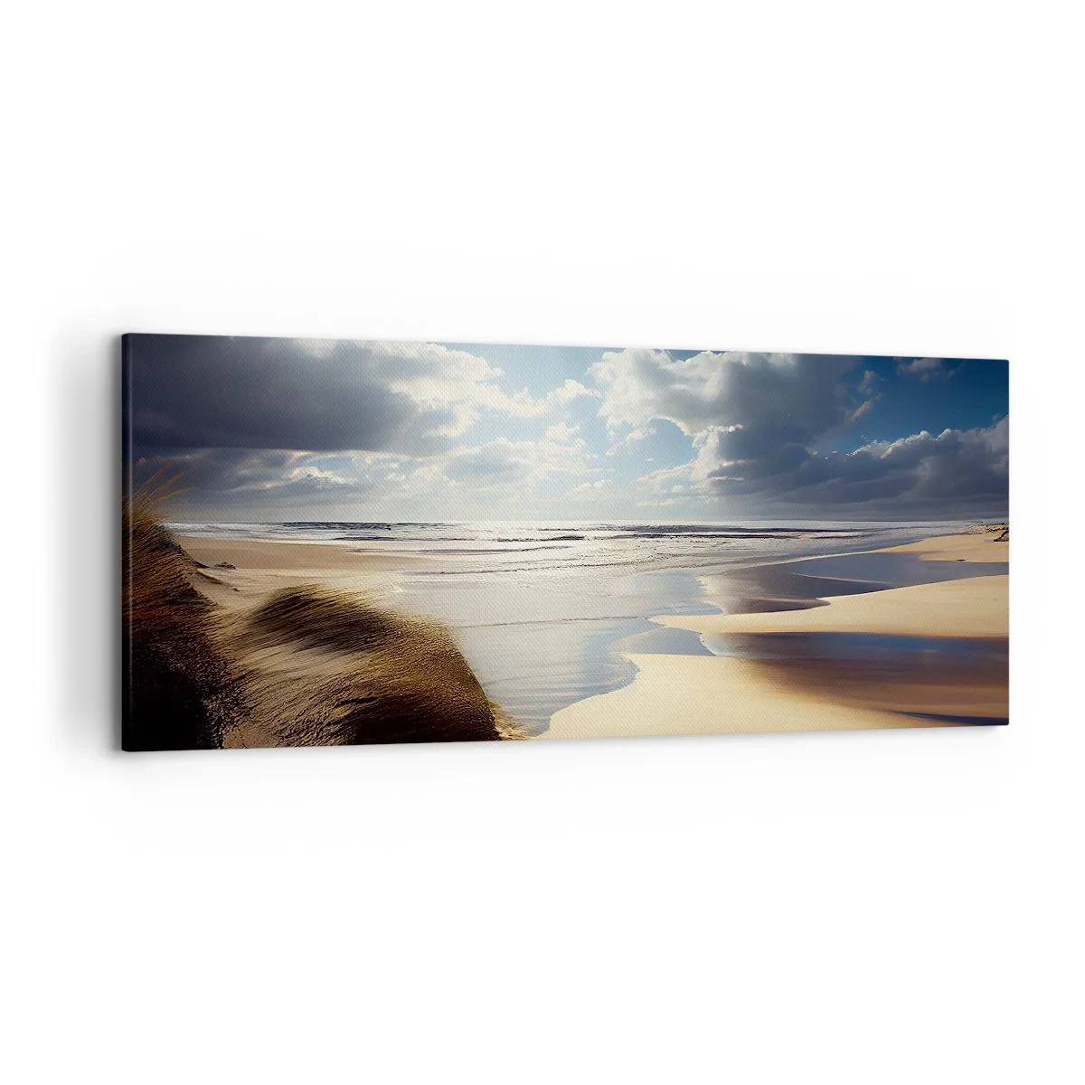 Canvas picture - Beach, Wild Beach - 120x50 cm