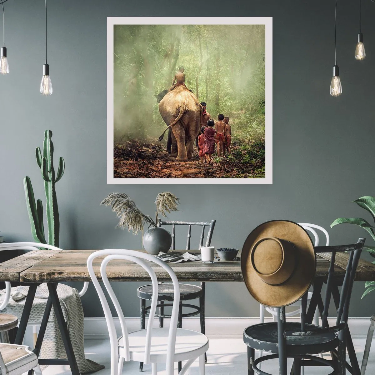 Poster - New Jungle Book - 40x40 cm