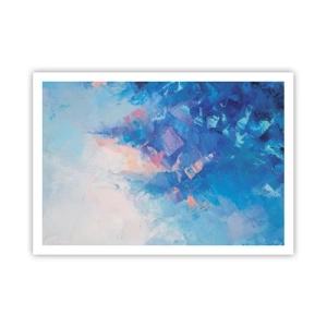 Poster - Winter Abstract - 100x70 cm