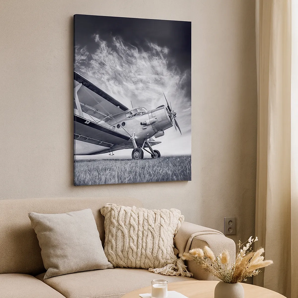 Canvas picture - Winged Pilgrim - 50x70 cm