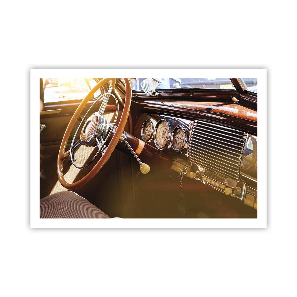 Poster - Breath of Luxury form the Past - 91x61 cm