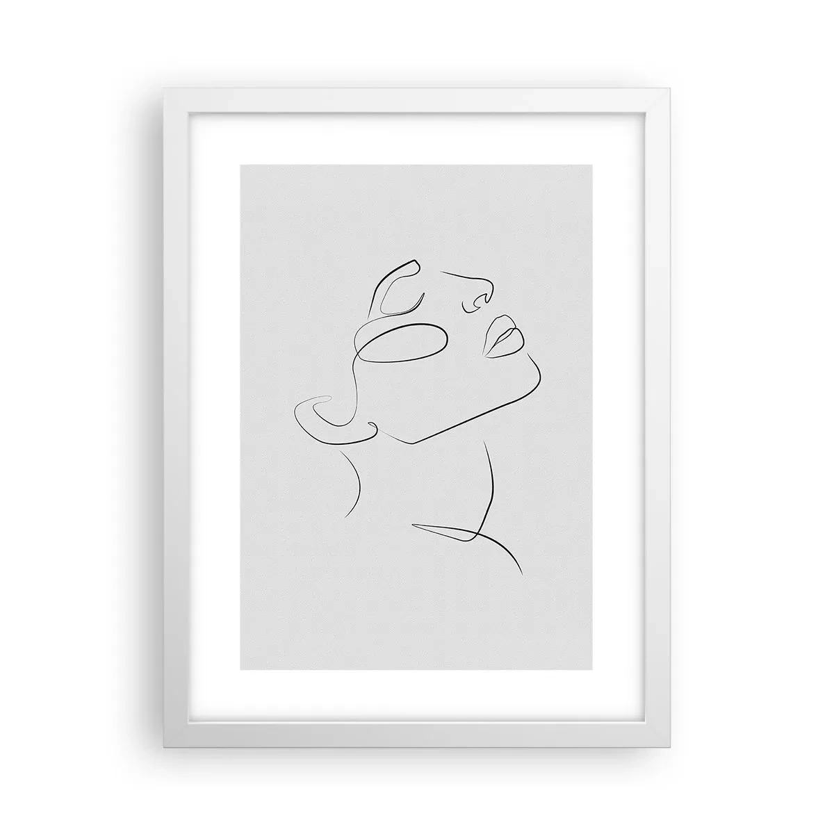 Poster in white frmae - Meanders of a Dream - 30x40 cm