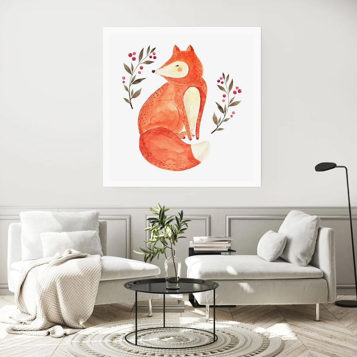 Poster - Small Ginger - 40x40 cm