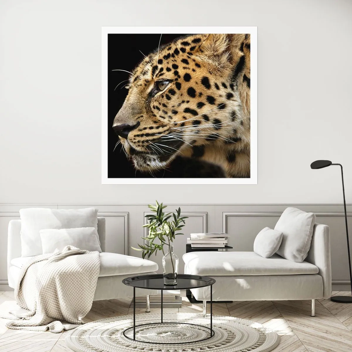 Poster - Calm, Focused, Ready - 40x40 cm