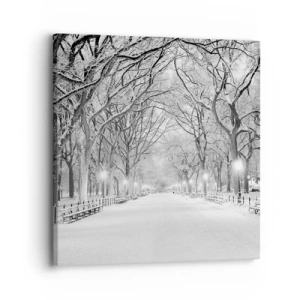 Canvas picture - Four Seasons: Winter - 30x30 cm