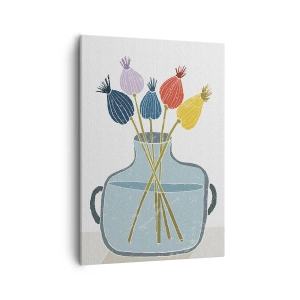 Canvas picture - As Quiet as Poppies - 50x70 cm