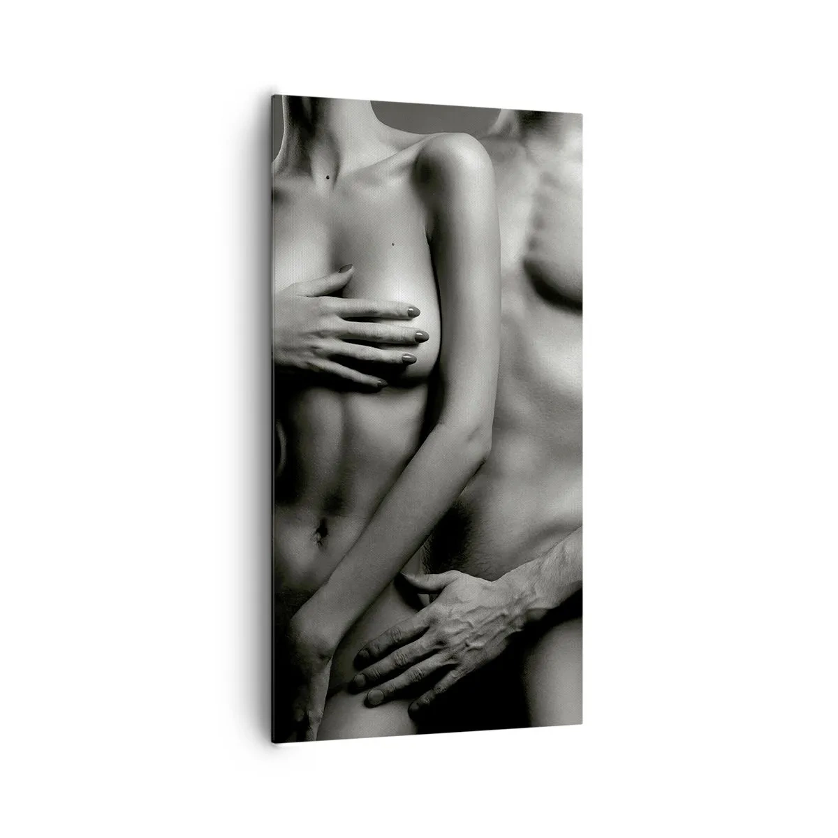 Canvas picture - Adam and Eve - 65x120 cm