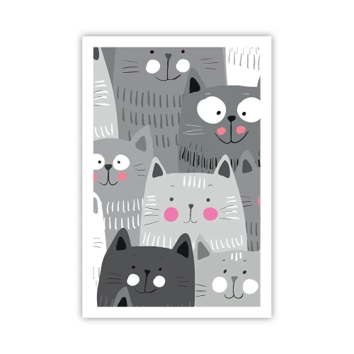 Poster - Cat's World - 61x91 cm