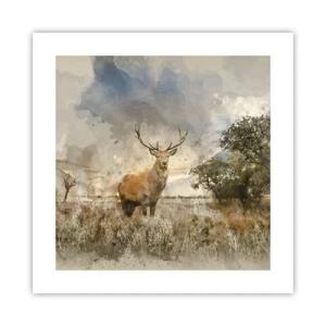 Poster - Dignity - Strength - Majesty - 40x40 cm
