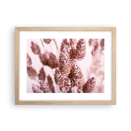 Poster in light oak frame - Seemingly Inconspicuos - 40x30 cm