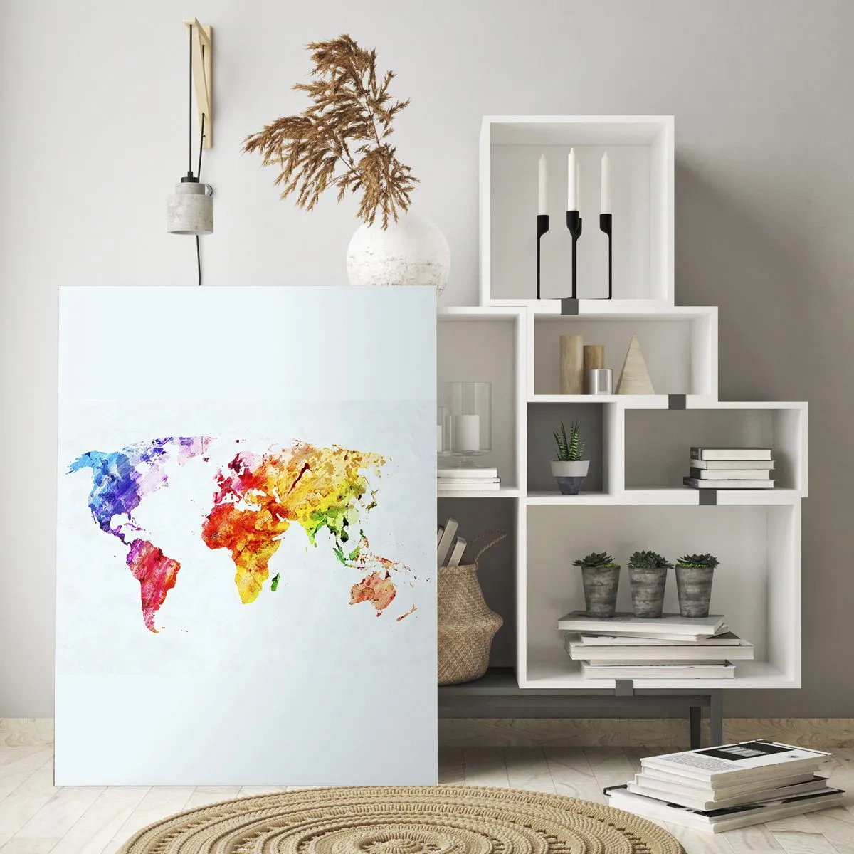 Glass picture - All Colours of Light - 50x70 cm