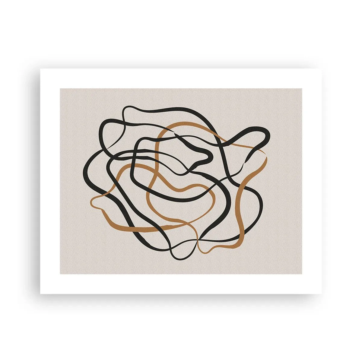 Poster - Everything Is Tangled UP - 50x40 cm