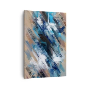 Canvas picture - On the Blue Slant - 70x100 cm