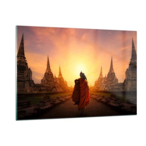 Glass picture - In Peace through Eternity - 120x80 cm