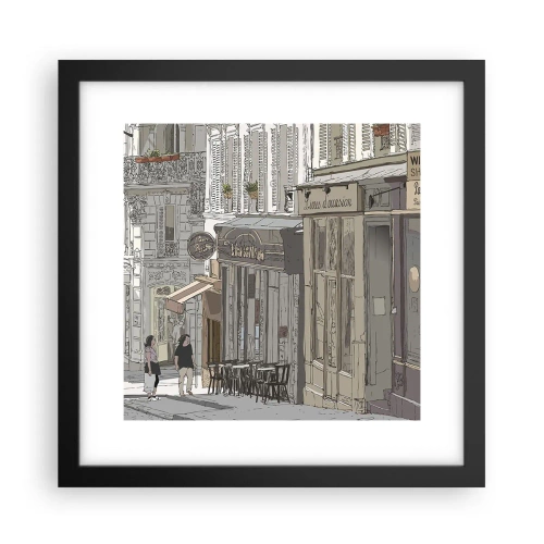 Poster in black frame - City Joys - 30x30 cm