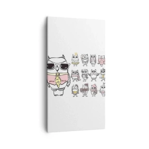 Canvas picture - So Many Roles to Play - 45x80 cm