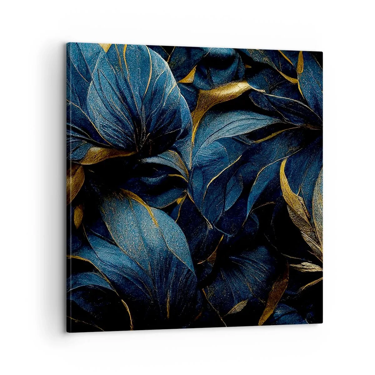 Canvas picture - Lined with Gold - 60x60 cm