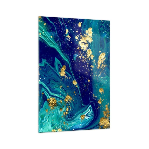 Glass picture - Sun Flakes - 70x100 cm