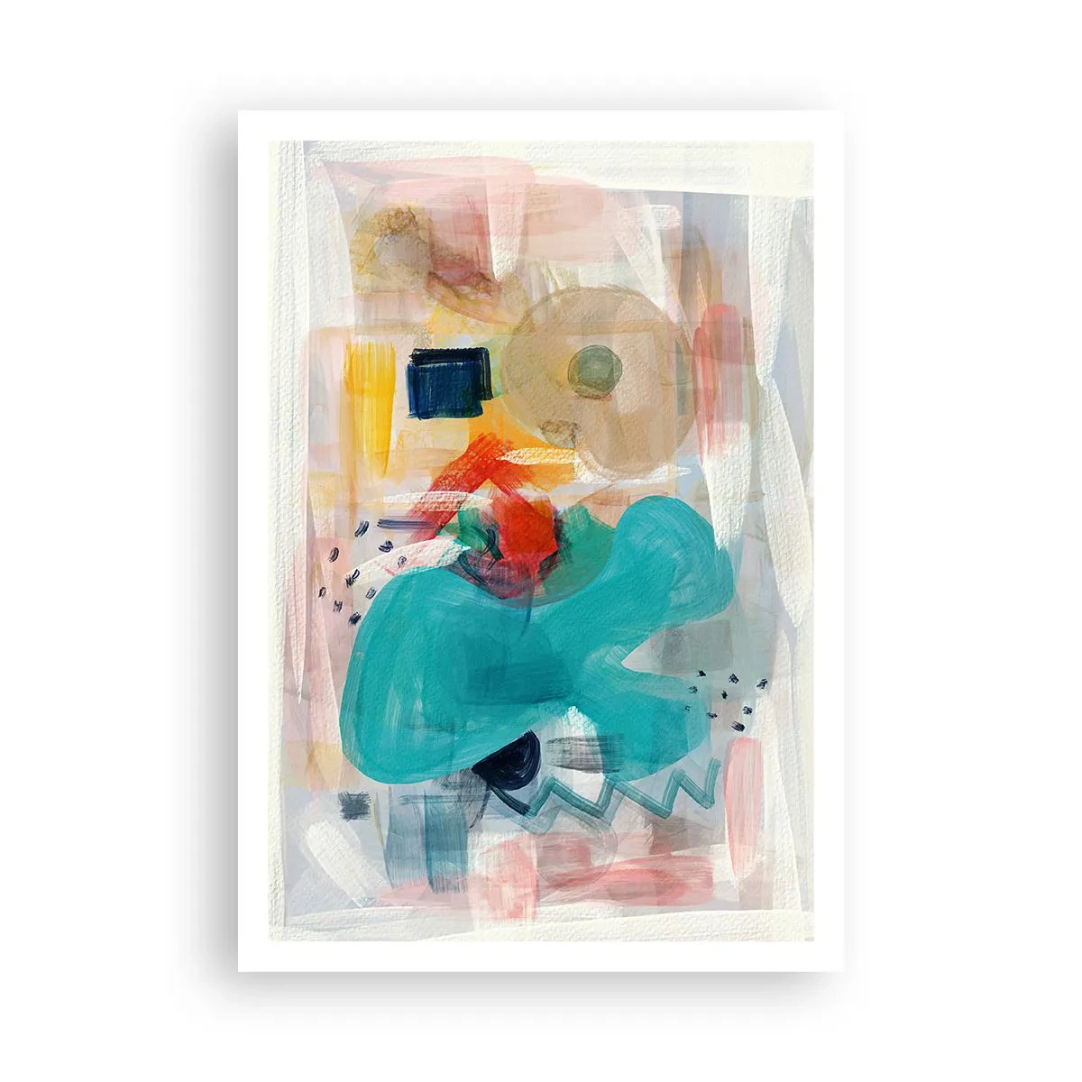 Poster - Colourful Game - 70x100 cm