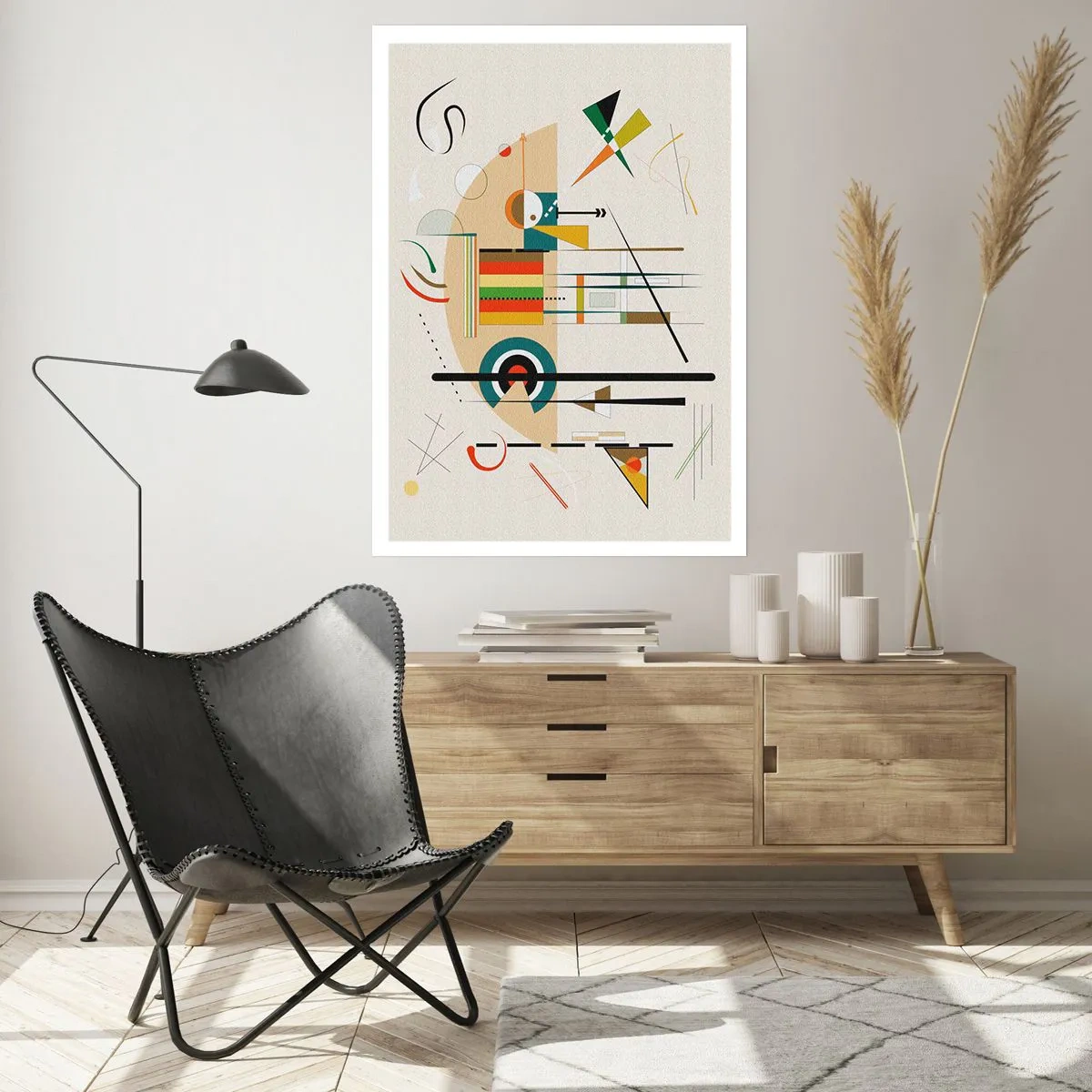 Poster - And the World Laughs - 30x40 cm