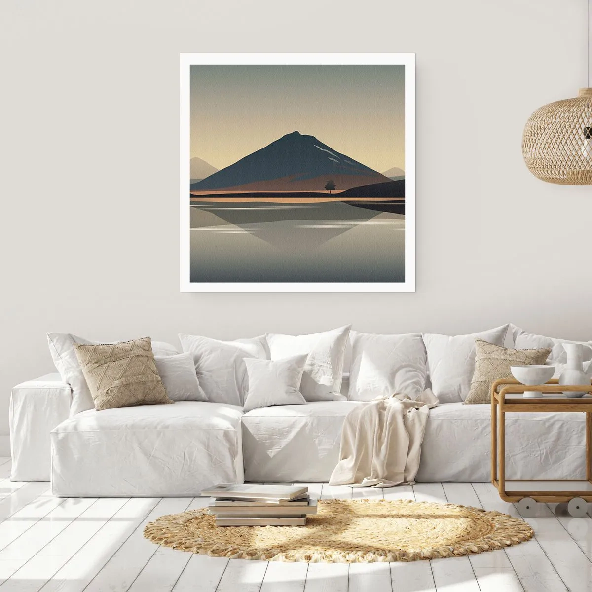 Poster - Mirror Image - 40x40 cm