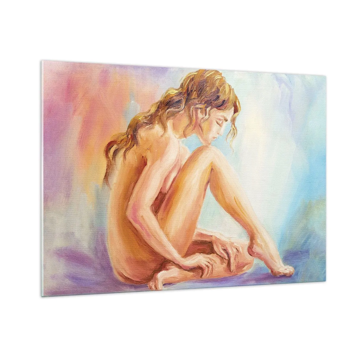 Glass picture - Nude of Youth - 100x70 cm