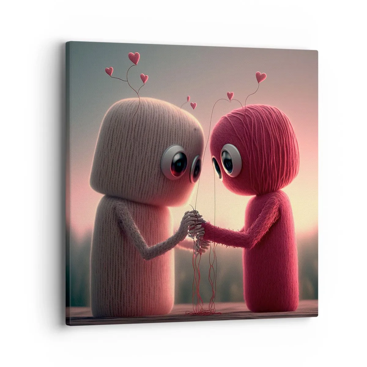 Canvas picture - Everyone Is Allowed to Love - 40x40 cm