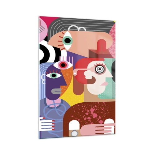 Glass picture - Picasso Sent Us - 50x70 cm