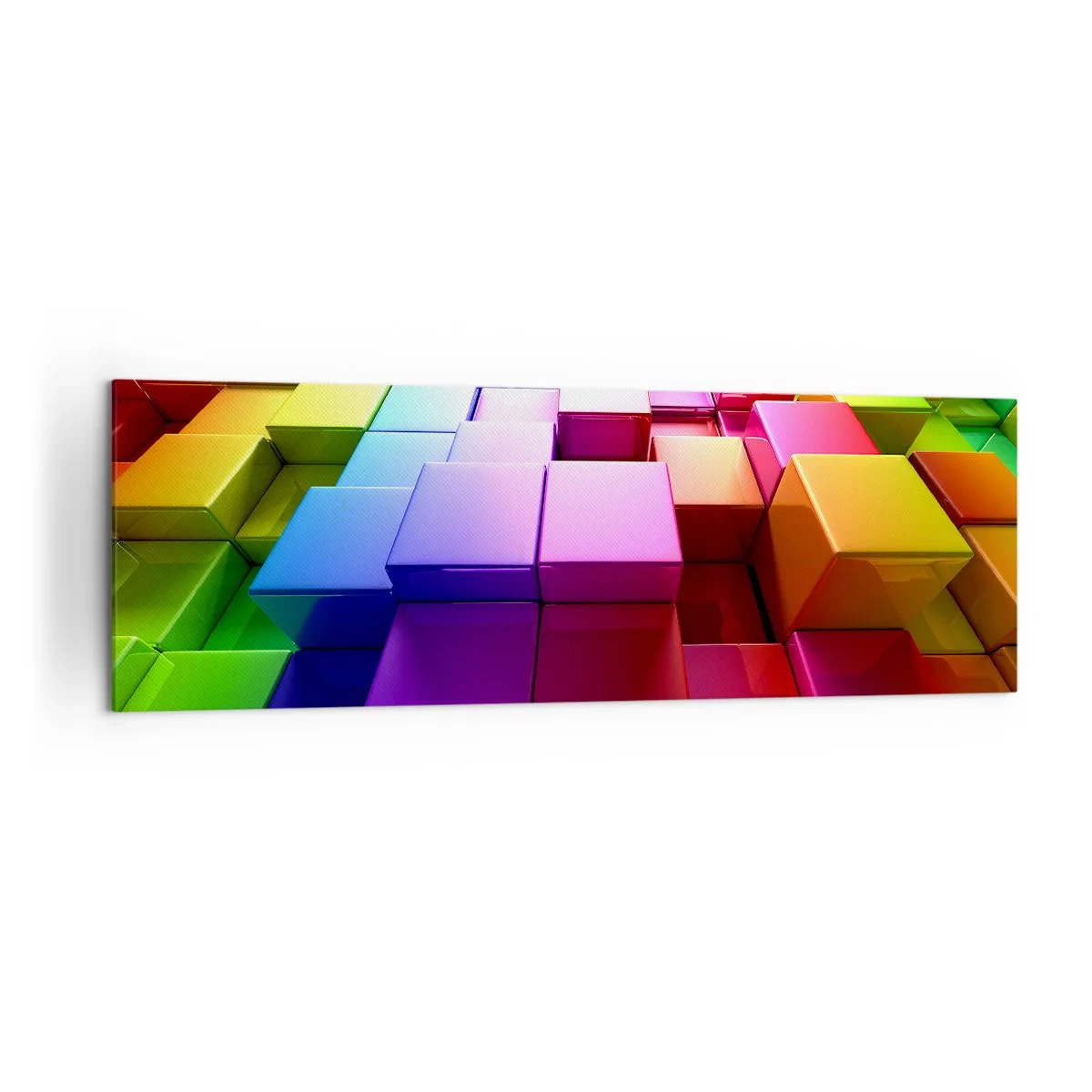 Canvas picture - Optical Harmony - 160x50 cm