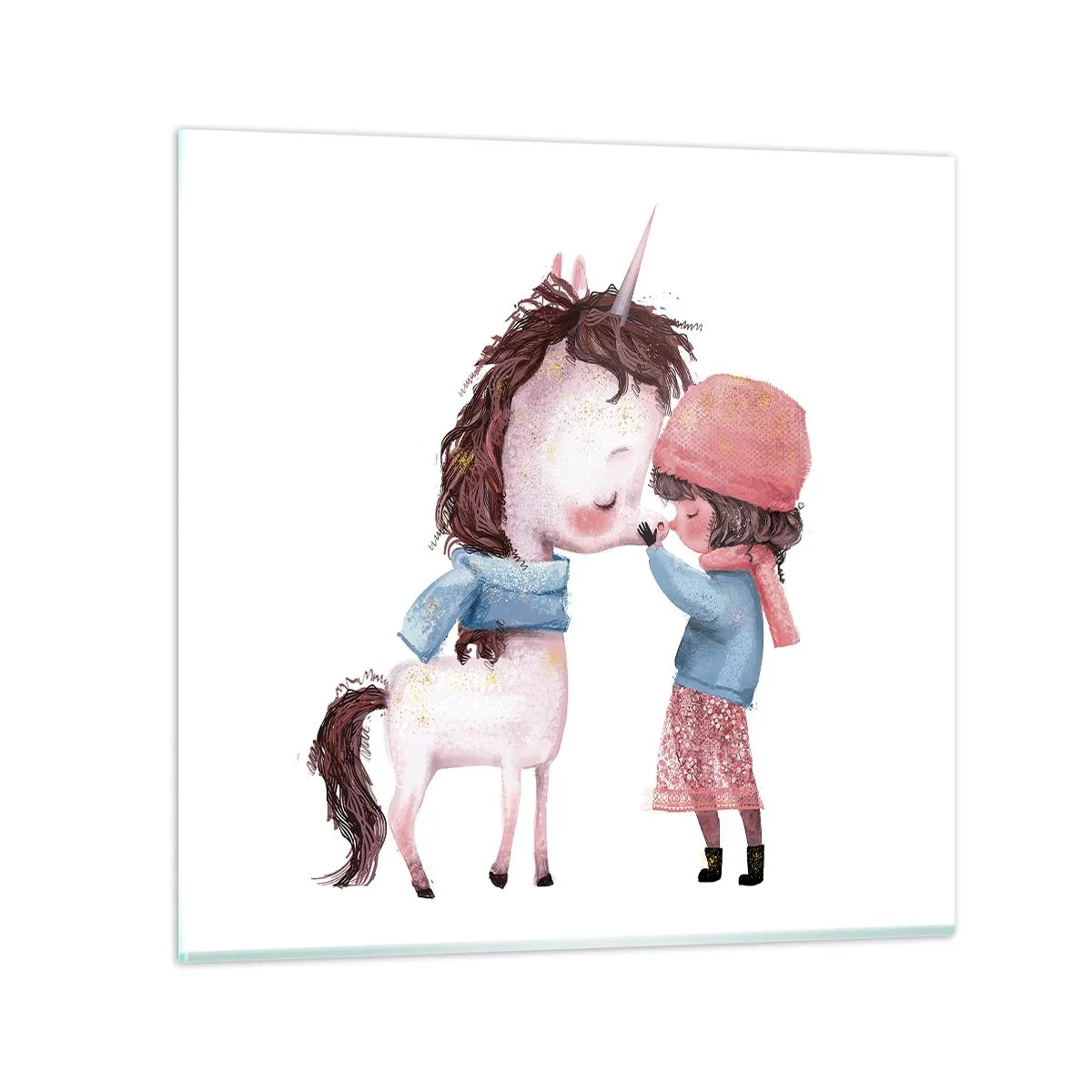 Glass picture - Winter Tale - 60x60 cm