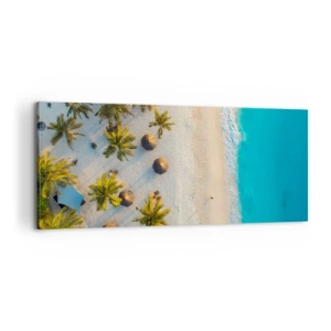 Canvas picture - Welcome to Paradise - 100x40 cm
