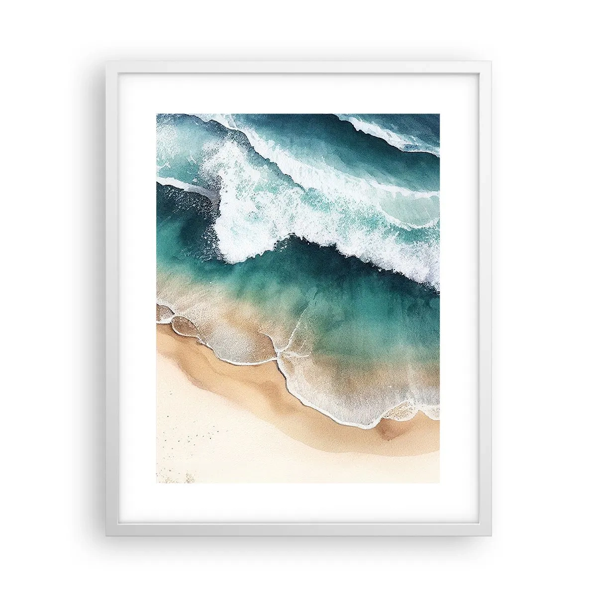 Poster in white frmae - Eternal Encounter - 40x50 cm