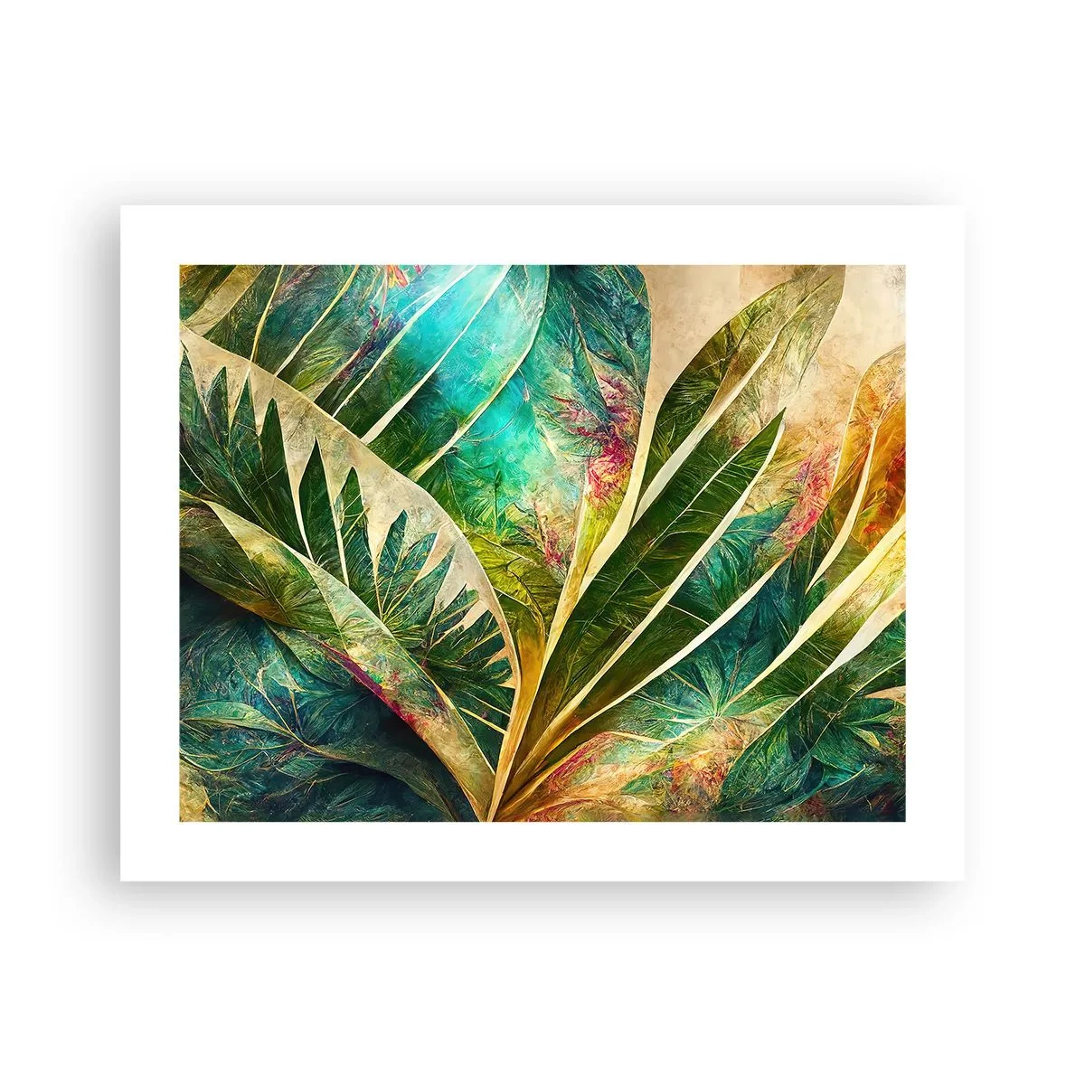 Poster - Colours of the Tropics - 50x40 cm