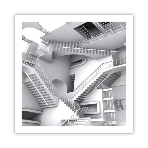 Poster - Paradoxes of Space - 60x60 cm