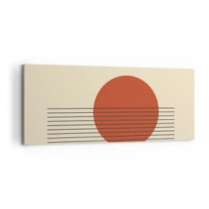 Canvas picture - Around and Beoynd - 100x40 cm