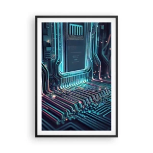 Poster in black frame - I Was Just Thinking… - 61x91 cm