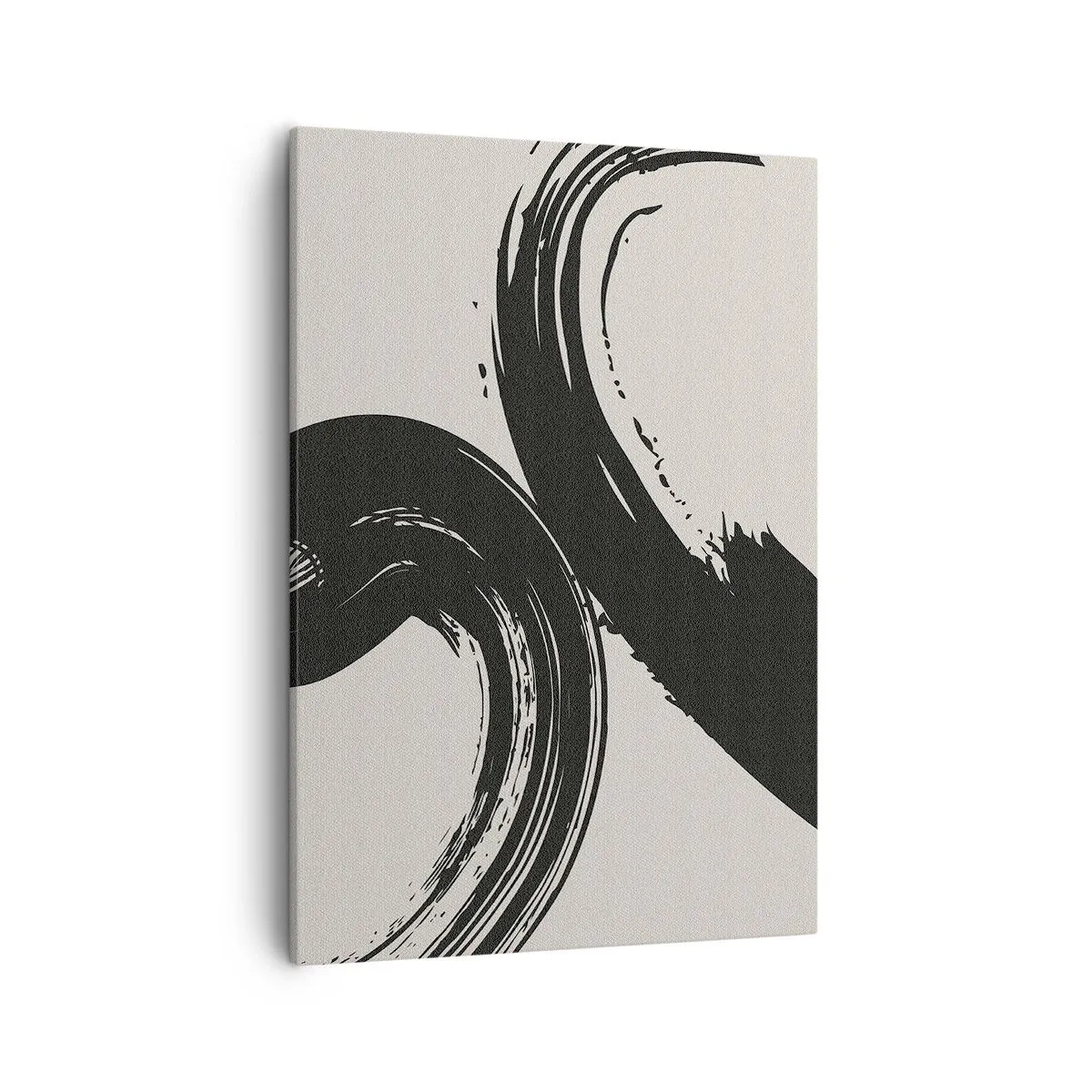 Canvas picture - With Big Circural Strokes - 50x70 cm