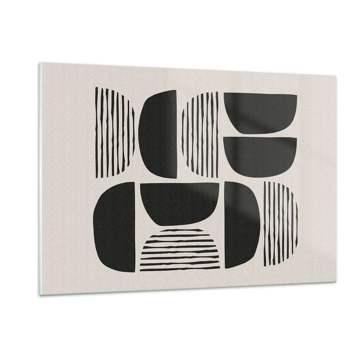 Glass picture - Half-Systems - 120x80 cm