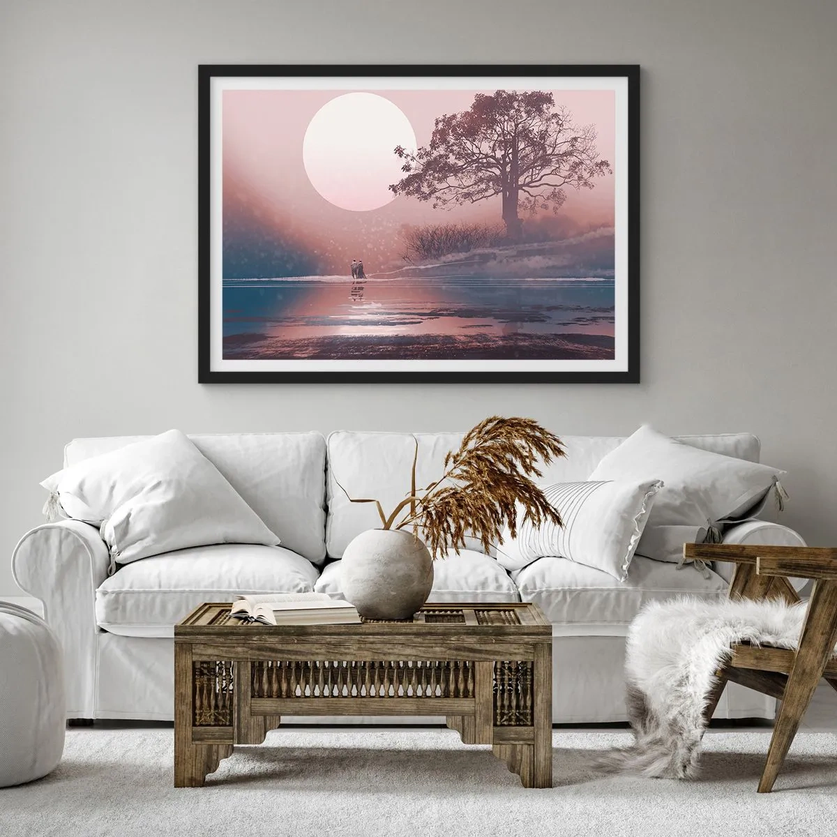 Poster in black frame - Night Quirks - 100x70 cm