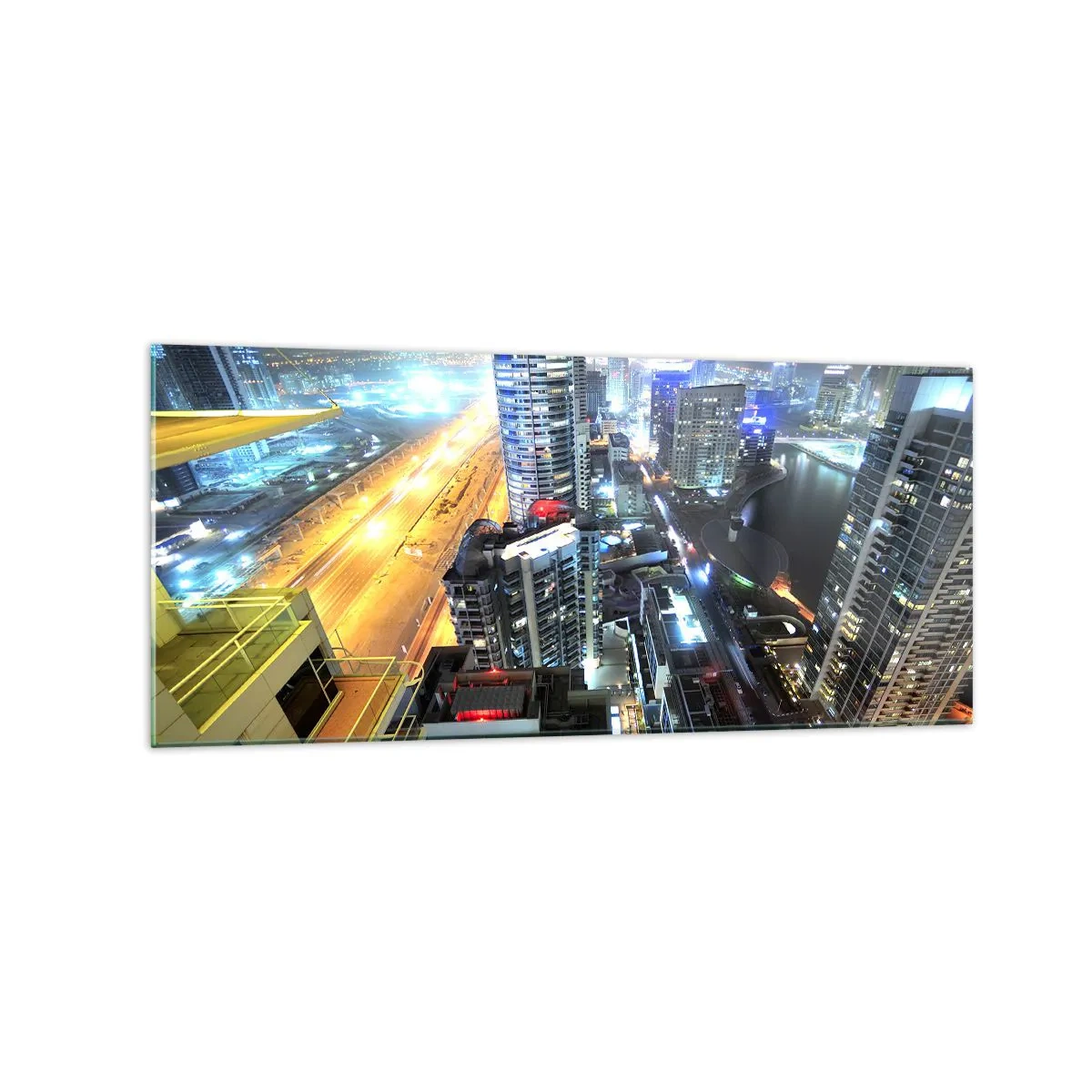 Glass picture - Miracle in the Desert - 120x50 cm