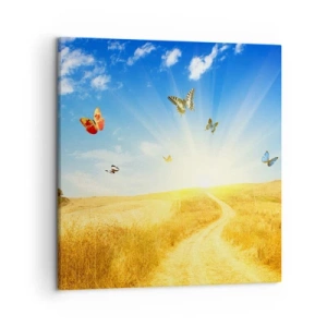 Canvas picture - How Can You Not Love the Summer? - 50x50 cm